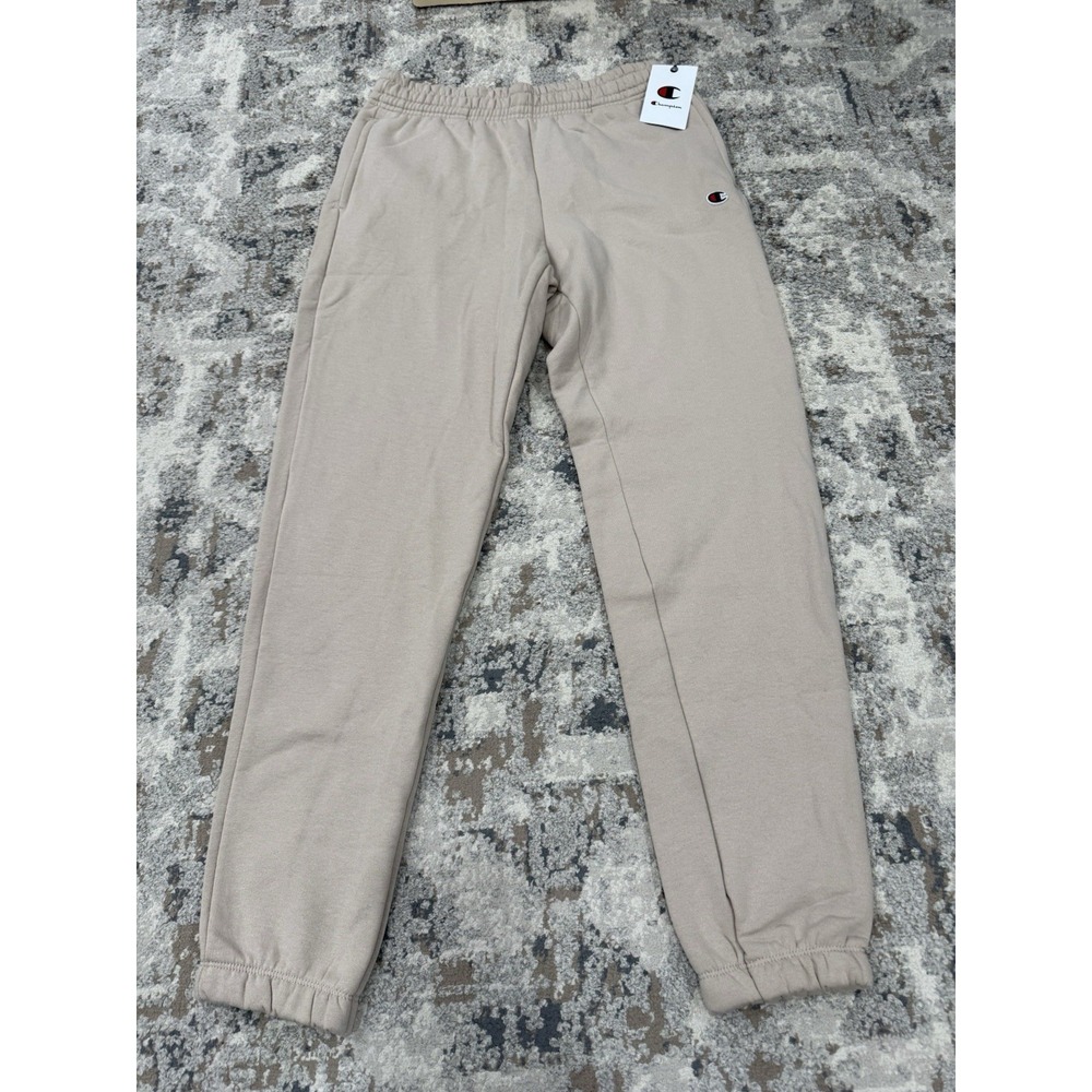 Champion Mens M Tan Cargo Pants Lightweight Joggers Elastic Waist NWT